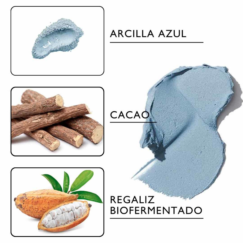 DÚO CLEAN & CLAY BLUE - Mascarilla Facial Sólida Natural