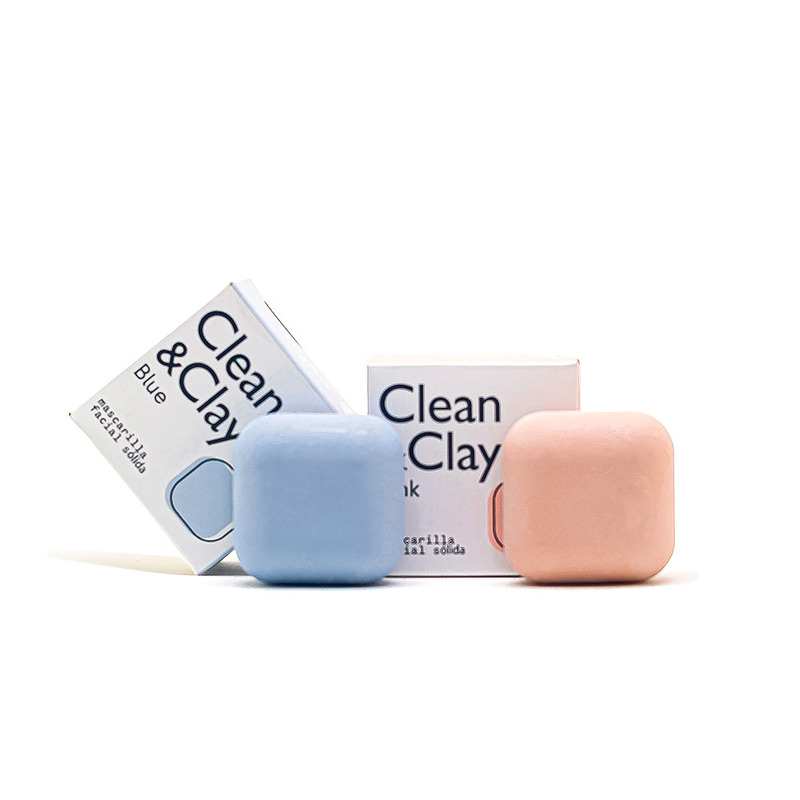 DÚO CLEAN & CLAY - Mascarilla Facial Sólida Natural